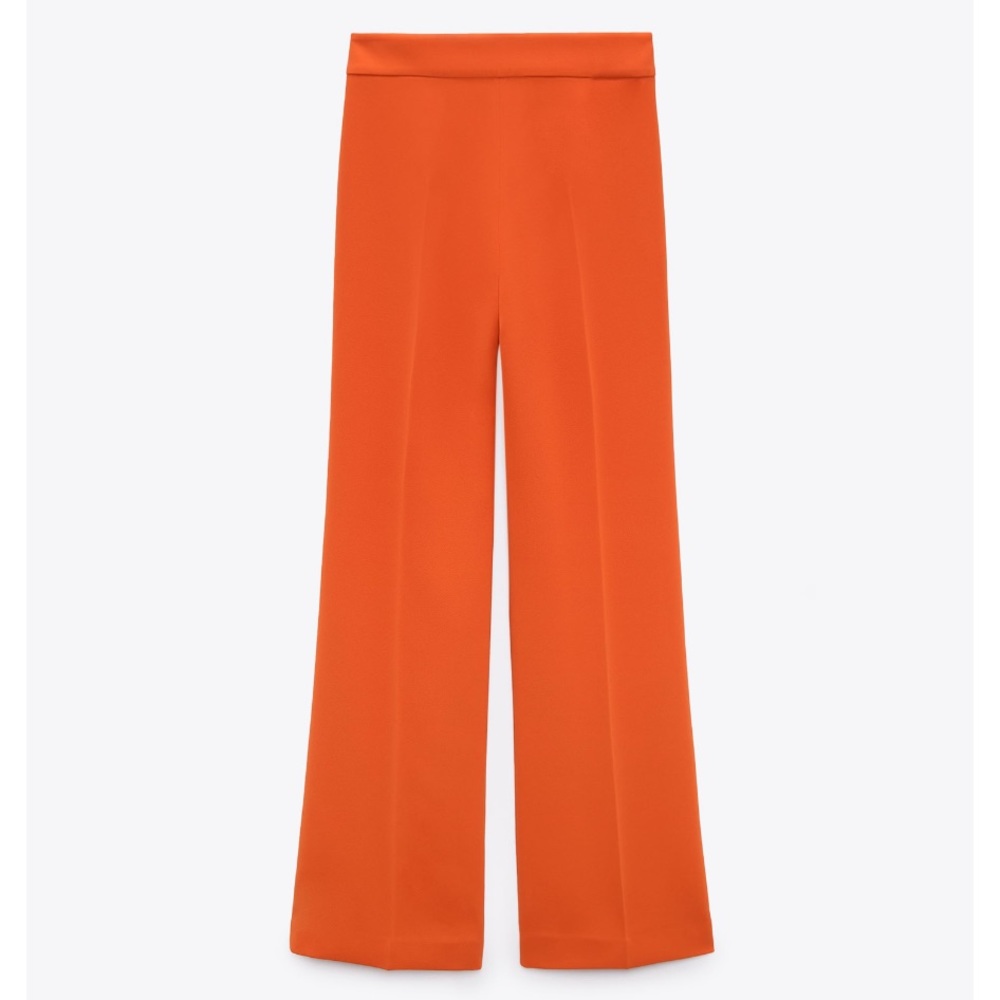 NWT Zara Fluid Flare Pants - Picture 8 of 16